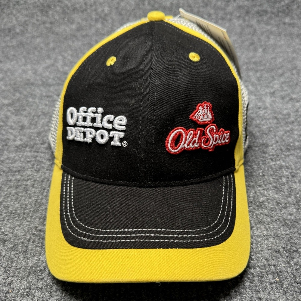 Tony Stewart 14 Stewart Haas Racing Chase Authentics Hat Mens OSFA Black Yellow